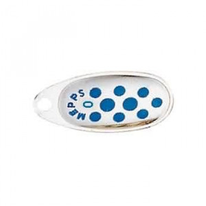 Блесна вращ. Mepps COMET PTS, 0, SILVER/Blue dots Блесна вращ. Mepps COMET PTS, 0, SILVER/Blue dots