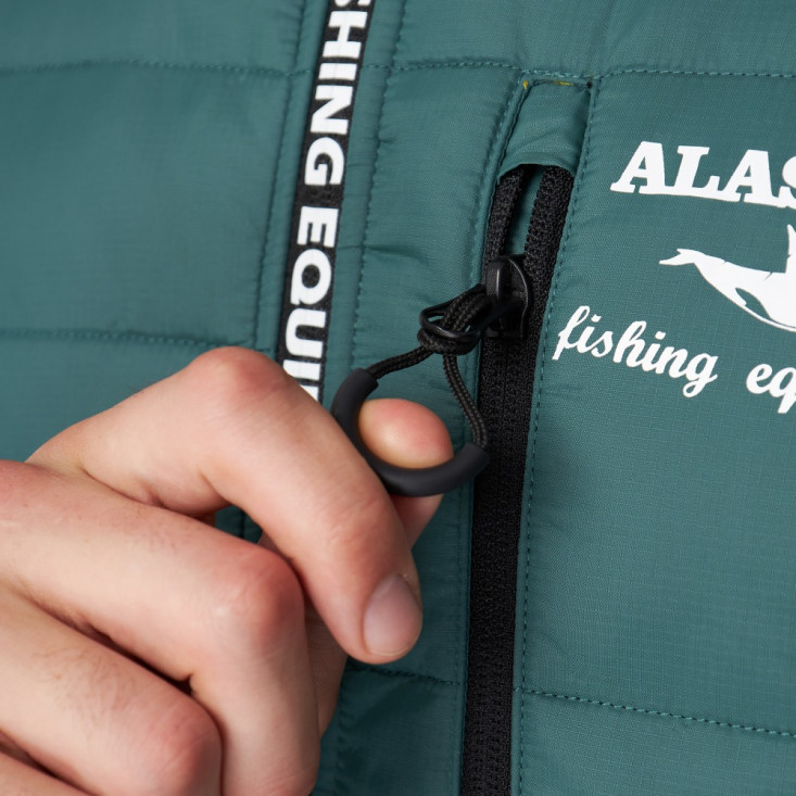 Куртка Alaskan Juneau Green L утепл.стеганая