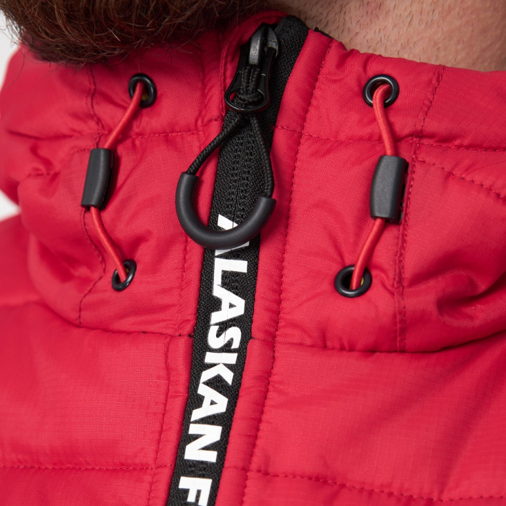 Куртка Alaskan Juneau Red   S утепл.стеганая