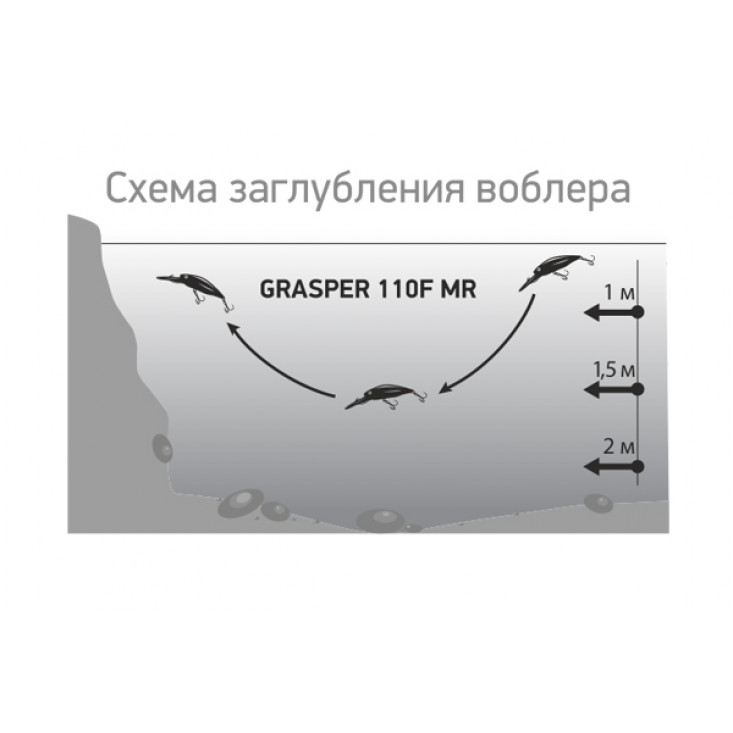 Воблер LureMax Grasper
