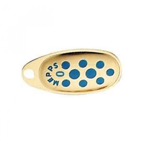 Блесна вращ. Mepps COMET PTS, 0, Gold/Blue dots Блесна вращ. Mepps COMET PTS, 0, Gold/Blue dots