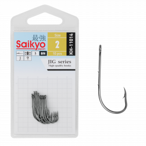 Крючки Saikyo KH-11014 Bait Holder BN № 2 (10шт) Крючки Saikyo KH-11014 Bait Holder BN № 2 (10шт)