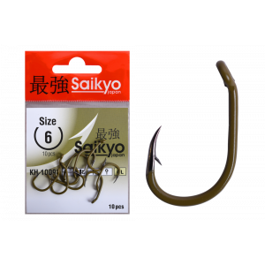 Крючки Saikyo KH-10098 Clever Carp OL №6 (10 шт.) Крючки Saikyo KH-10098 Clever Carp OL №6 (10 шт.)