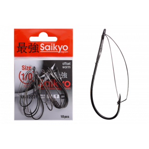Крючки Saikyo KH-12001 BN №1/0 (10шт) Крючки Saikyo KH-12001 BN №1/0 (10шт)